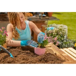 Garten- und Pflegehandschuh grau Größe 7/S ^ Gardena Online