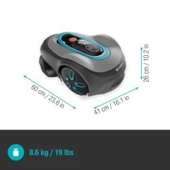 Mähroboter smart SILENO pro 600 m² ^ Gardena