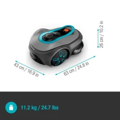 Mähroboter smart SILENO free Set 600 m² kabellos ^ Gardena Hot