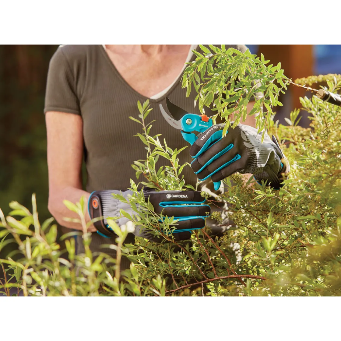 Strauchpflegehandschuh grau ^ Gardena