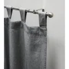 Gardinenstangen Set ausziehbar Durchmesser 16/19 mm 120-210 cm Edelstahl-Optik ^ Sale