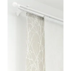 Gardinenstange Chicago mit Innenlauf Durchmesser 16 mm 200 cm weiß ^ Gardinia Online