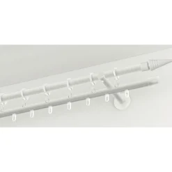Gardinenstange Chicago mit Innenlauf Durchmesser 16 mm 160 cm weiß ^ Gardinia Best