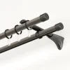 Gardinenstange Chicago mit Innenlauf Durchmesser 16 mm 160 cm titan ^ Gardinia