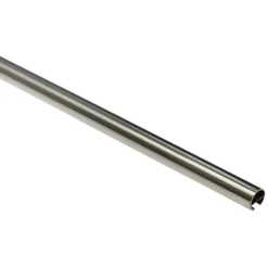 Gardinenstange Memphis mit Innenlauf Durchmesser 16 mm 160 cm Edelstahl-Optik ^ Gardinia Best