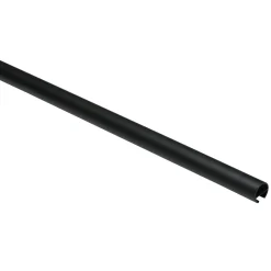 Gardinenstange Memphis mit Innenlauf Durchmesser 16 mm 160 cm schwarz matt ^ Gardinia Hot