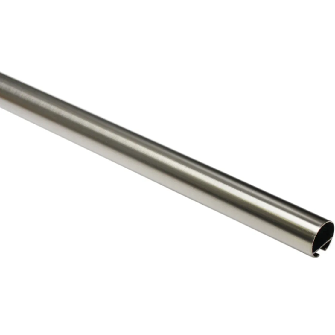 Gardinenstange Windsor mit Innenlauf Durchmesser 16 mm 160 cm Edelstahl-Optik ^ Gardinia Clearance