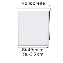 Thermo-Rollo blau 82x160 cm ^ Gardinia Outlet