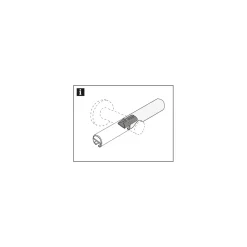 Verbinder für Gardinenstangen mit Innenlauf Durchmesser 16 mm ^ Gardinia New