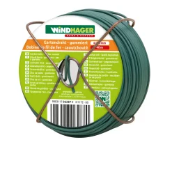 Gartendraht 40m/2mm gummiert ^ Windhager Hot