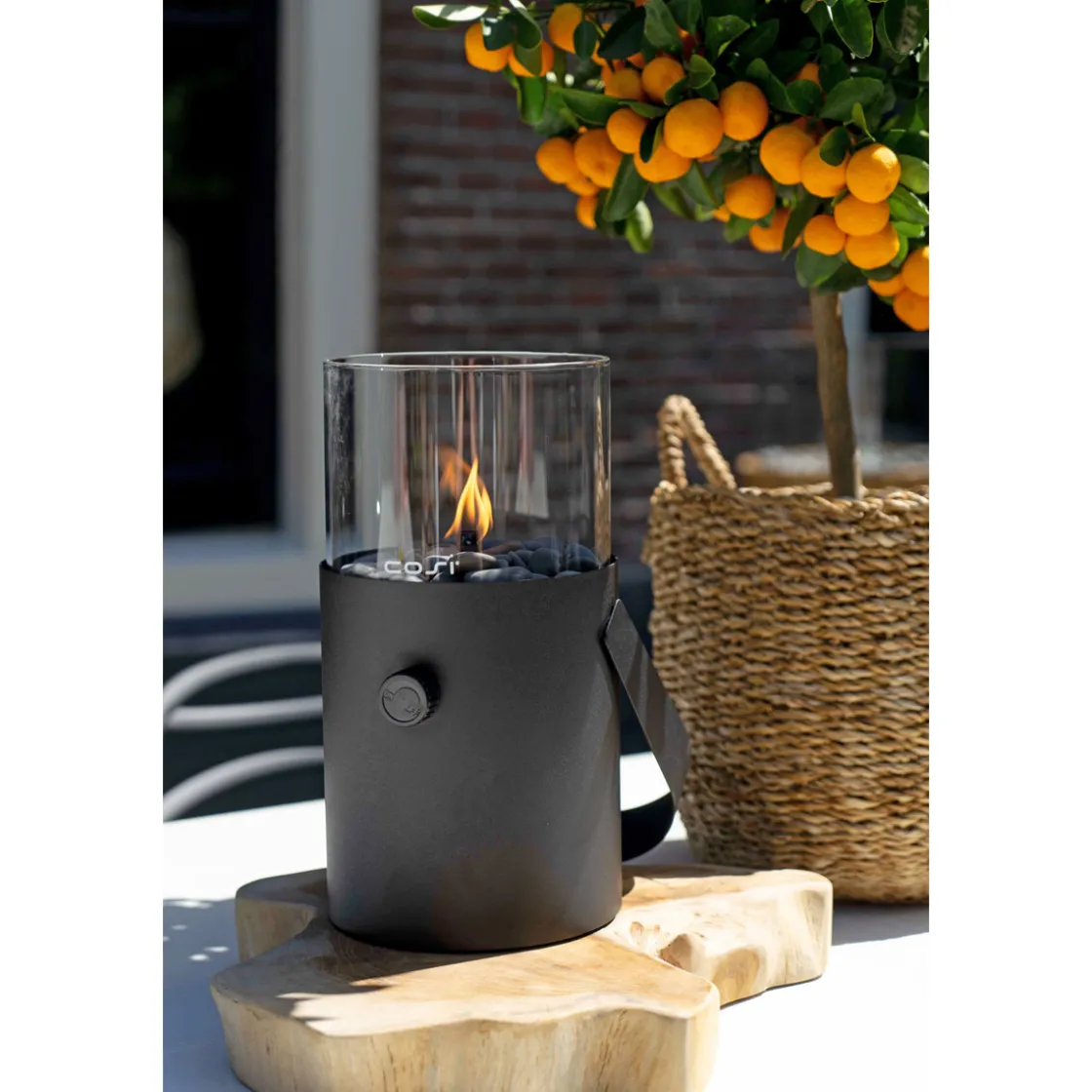 Gaswindlicht Cosiscoop schwarz Dm16x30cm ^ Clearance