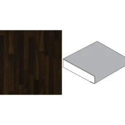 Küchenarbeitsplatte noce butcherblock 4100 x 600 x 39 mm ^ Getaelements Sale