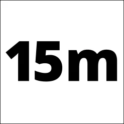 Gewebeschlauch DM 9mm, 15 m ^ Einhell