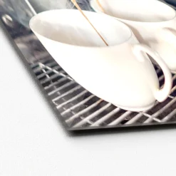 Glas-Art Cafe III 20 x 20 Glasbild ^ Pro-Art Discount