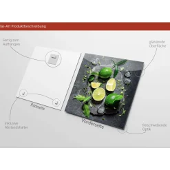 Glas-Art Lemonmix 30 x 30 Glasbild ^ Pro-Art Clearance