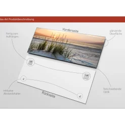Glas-Art Lonely Dune 30 x 80 Glasbild ^ Pro-Art Clearance