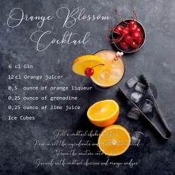 Glas-Art Orange 20 x 20 Glasbild ^ Pro-Art Discount