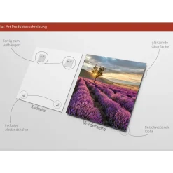 Glas-Art Silence 50 x 50 Glasbild ^ Pro-Art Best