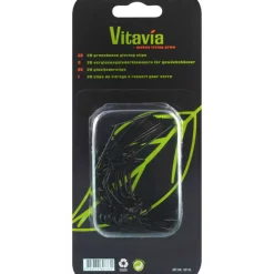 Glasfeder-klammern 20 Stück schwarz ^ Vitavia Online