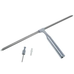 Glaswischer Chrom Breite 400 mm ^ Schulte New