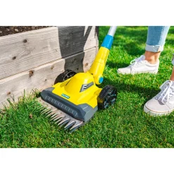 Akku Rasen-und Kantenschneider FineCut 18V Set 25 cm Schnittbreite Einstellbarer Holmwinkel inkl Akku ^ Gloria