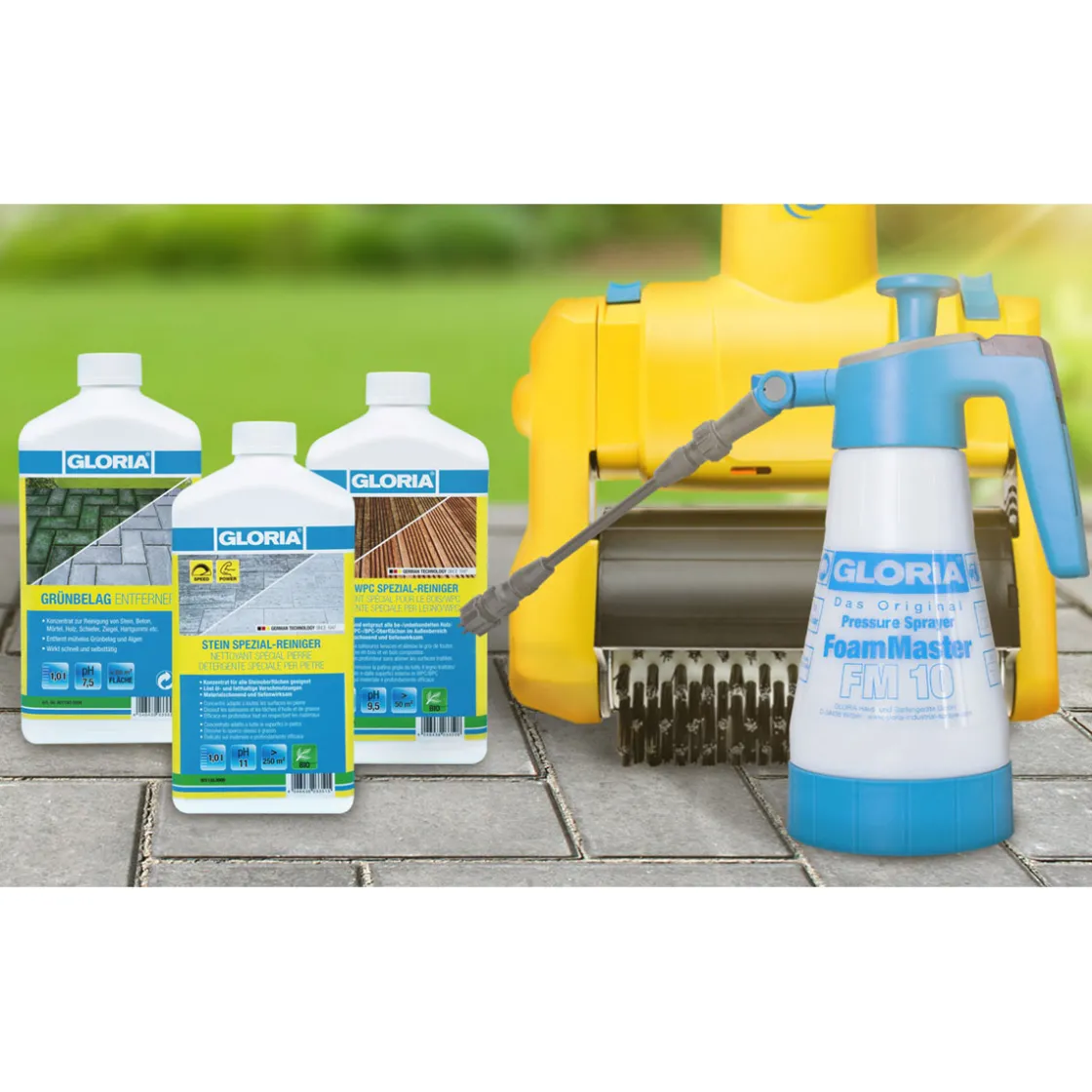 Steinreinger für Steinoberflächen 1 L ^ Gloria Discount