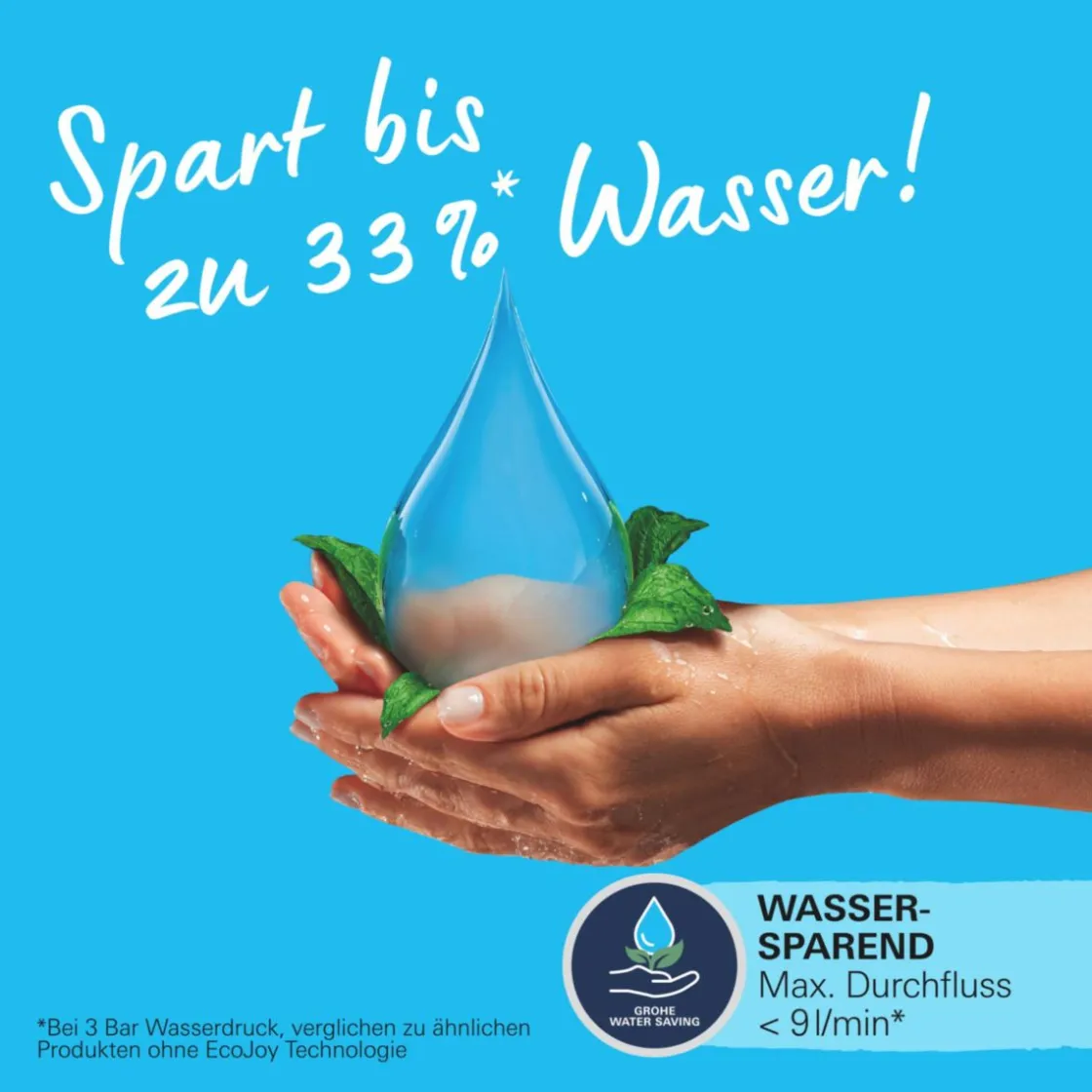 Brausestangenset Vitalio Comfort 110 3 Strahlarten (Rain, Jet, Massage) ^ Grohe Sale
