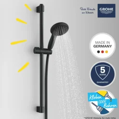 Brausestangenset Vitalio Start 110 2 Strahlarten (Rain, Jet) ^ Grohe Clearance