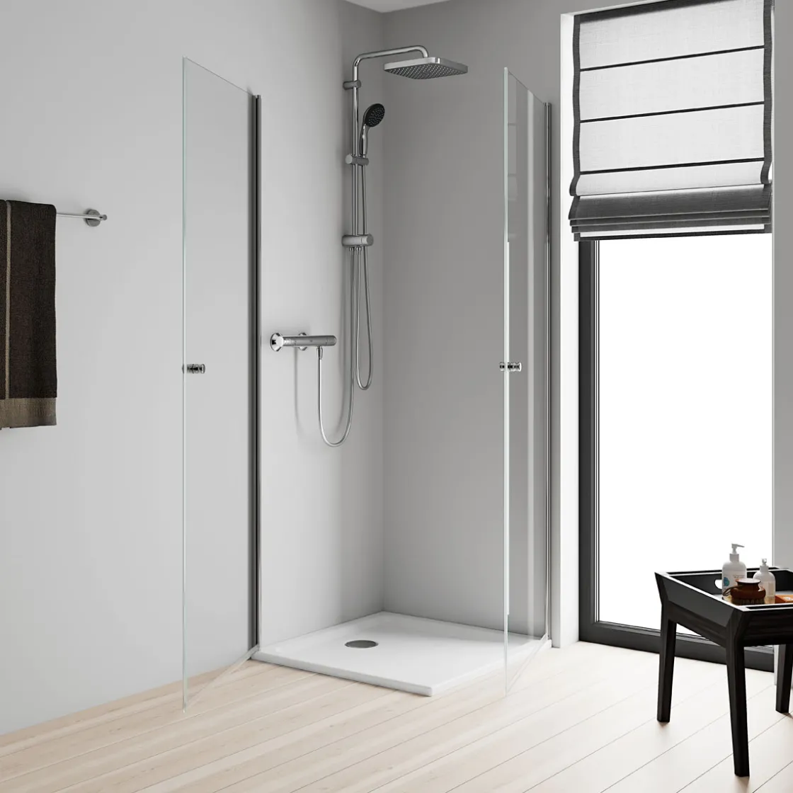 Duschsystem Vitalio Start System 250 Cube Flex ^ Grohe Outlet