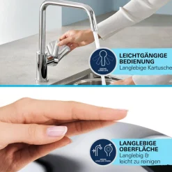 Einhand-Spültischbatterie Start Edge 1/2