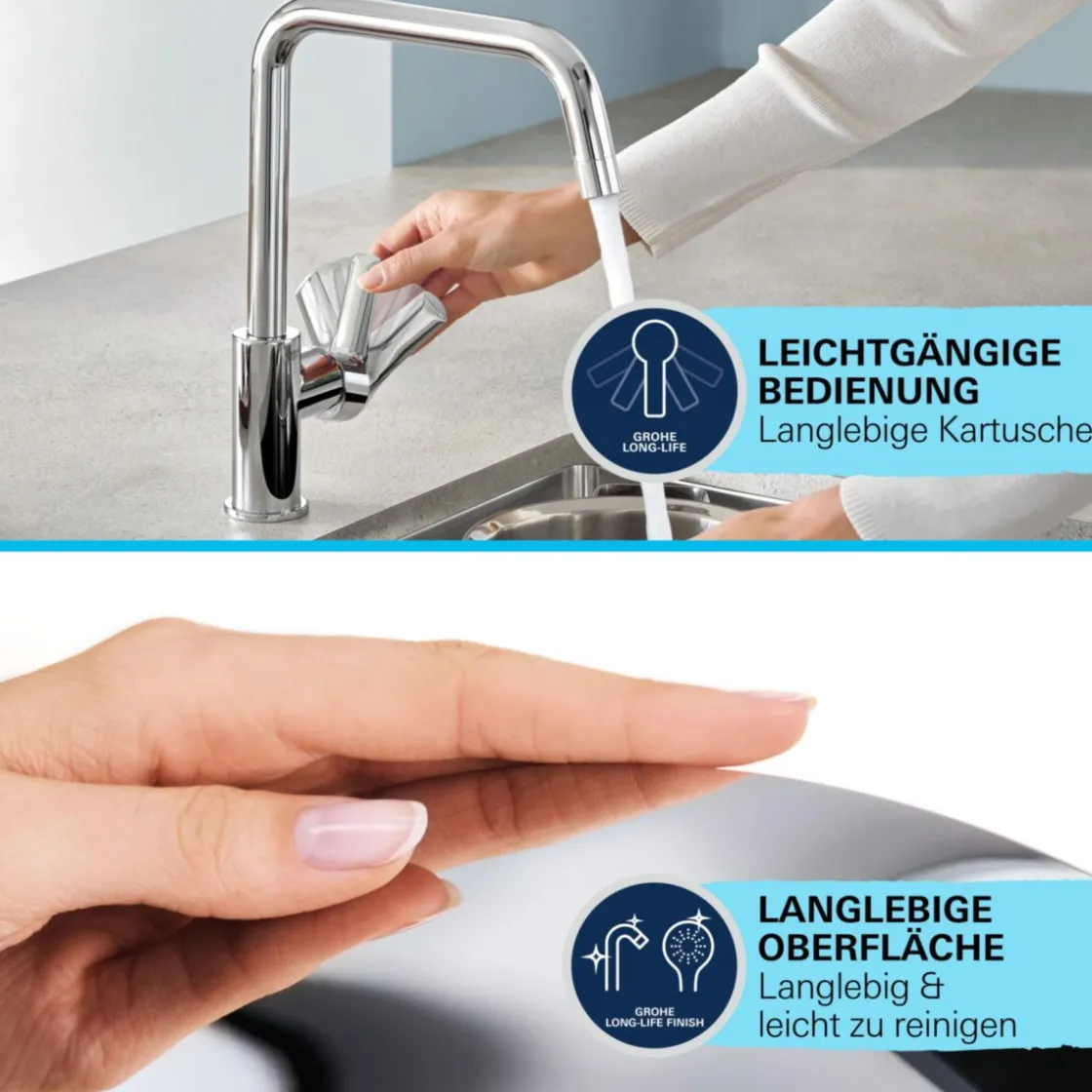 Einhand-Spültischbatterie Start Edge 1/2" ^ Grohe Clearance