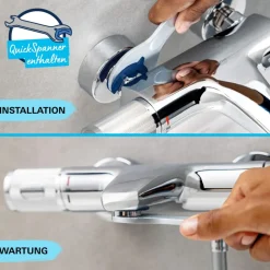 Einhand-Wannenbatterie Start 1/2