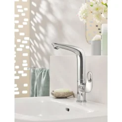 Einhand-Waschtischbatterie Eurostyle L-Size Hebel offen ^ Grohe Online