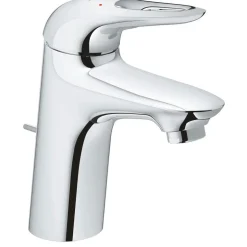 Einhand-Waschtischbatterie Eurostyle S-Size Hebel offen chrom ^ Grohe Discount