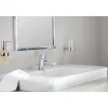 Halter mit Glas Essentials silber 10,6 x 9,9 cm ^ Grohe Online