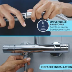 Handbrause Vitalio Comfort 110 2 Strahlarten ^ Grohe