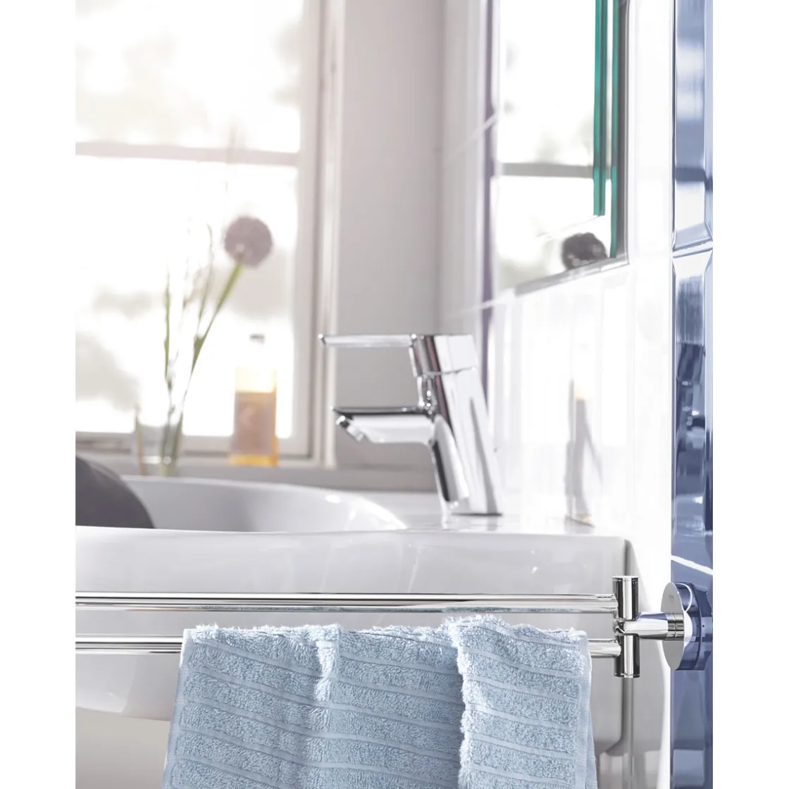 Handtuchhalter Essentials silber 43,9 x 6,1 cm ^ Grohe Discount