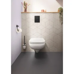 Toilettenbürstengarnitur matt schwarz ^ Grohe Online
