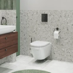WC-Papierhalter matt schwarz ^ Grohe Best