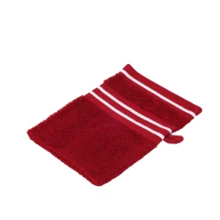 Frottier-Waschhandschuh Rio x 21 cm rot vollfarbig ^ Gözze Sale