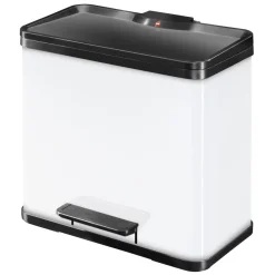 Trenn-Mülleimer Oeko Duo Plus L 17+9 L wei ^ Hailo Online