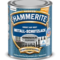 Metallschutzlack silbergrau Hammerschlag 250 ml ^ Hammerite Outlet