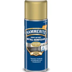 Metallschutzlack-Spray glänzend-gold 400 ml ^ Hammerite Clearance