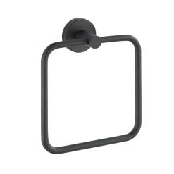 Handtuchring, Bosio Black, Estahl, matt ^ Wenko Discount