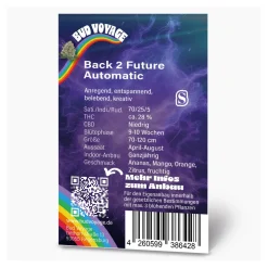 Hanfsamen BudVoyage Back 2 Future Auto3 Samen ^ Bud Voyage