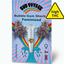 Hanfsamen BudVoyage Bubble Gum Sherb Fem3 Samen ^ Bud Voyage New