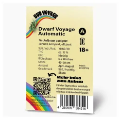 Hanfsamen BudVoyage Dwarf Auto, 3 Samen ^ Bud Voyage