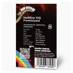 Hanfsamen BudVoyage Hellfire OG Fem3 Samen ^ Bud Voyage Best