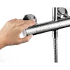 Duschsystem Vernis Shape mit Thermostat chrom ^ Hansgrohe Best
