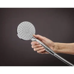 Handbrause Vernis Blend chrom Durchmesser 10 cm ^ Hansgrohe Hot